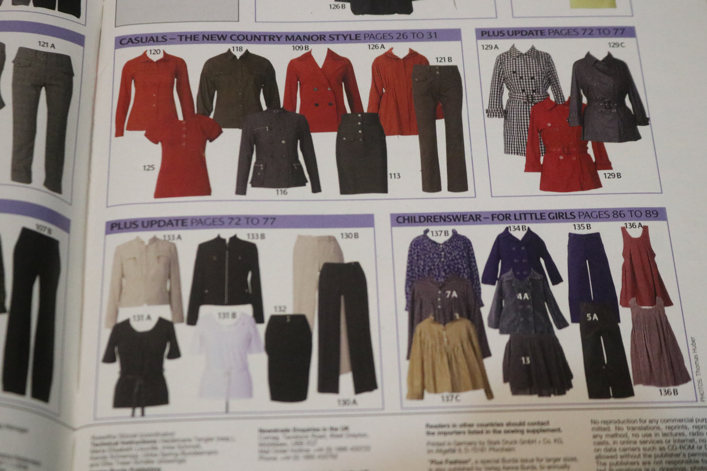 January 2009 Burda A World of Fashion Sewing Magazine - Winter sewing patterns!