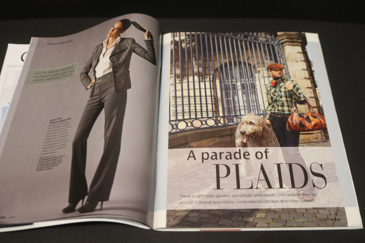 January 2009 Burda A World of Fashion Sewing Magazine - Winter sewing patterns!