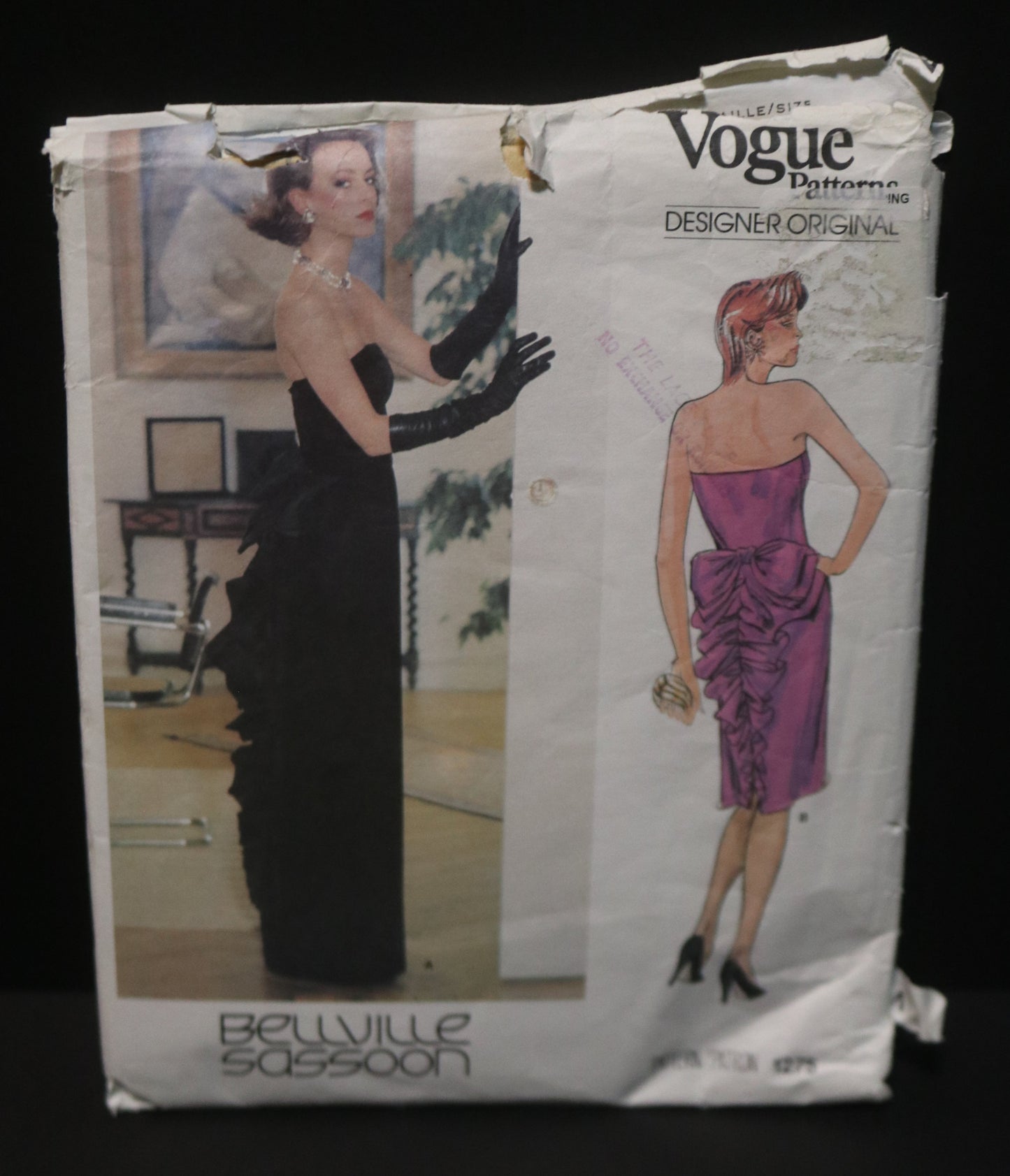 Vogue 1275 Bellville Sassoon Misses Dress Sewing Pattern  UNCUT -  Size 10