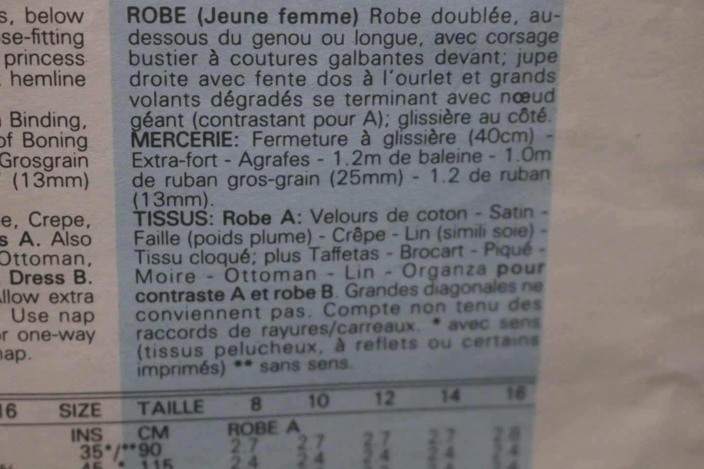 Vogue 1275 Bellville Sassoon Misses Dress Sewing Pattern  UNCUT -  Size 10