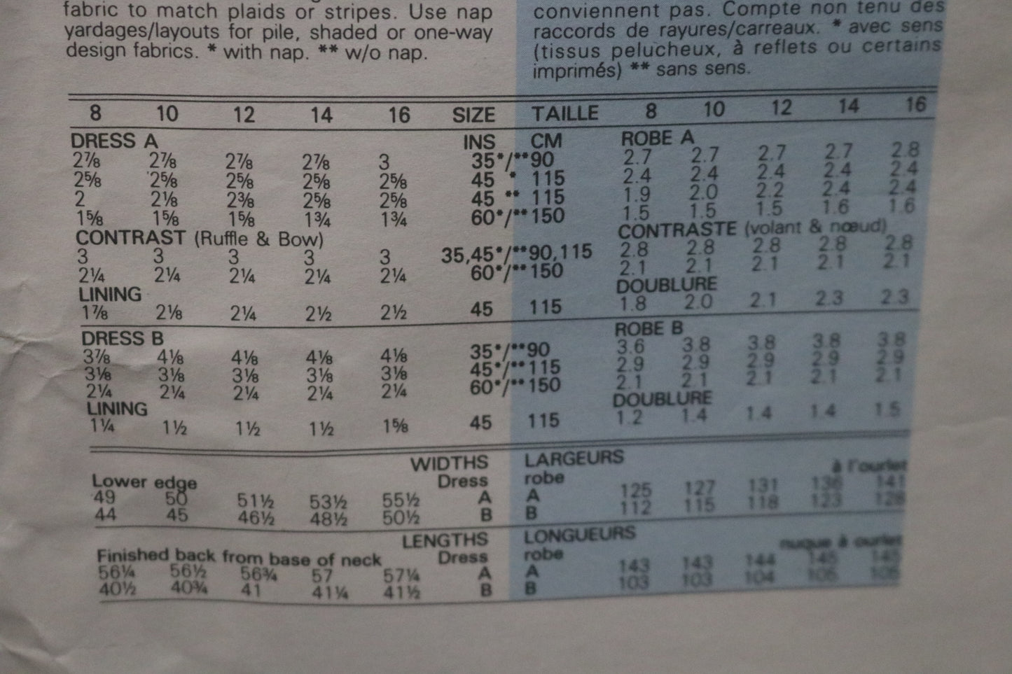 Vogue 1275 Bellville Sassoon Misses Dress Sewing Pattern  UNCUT -  Size 10