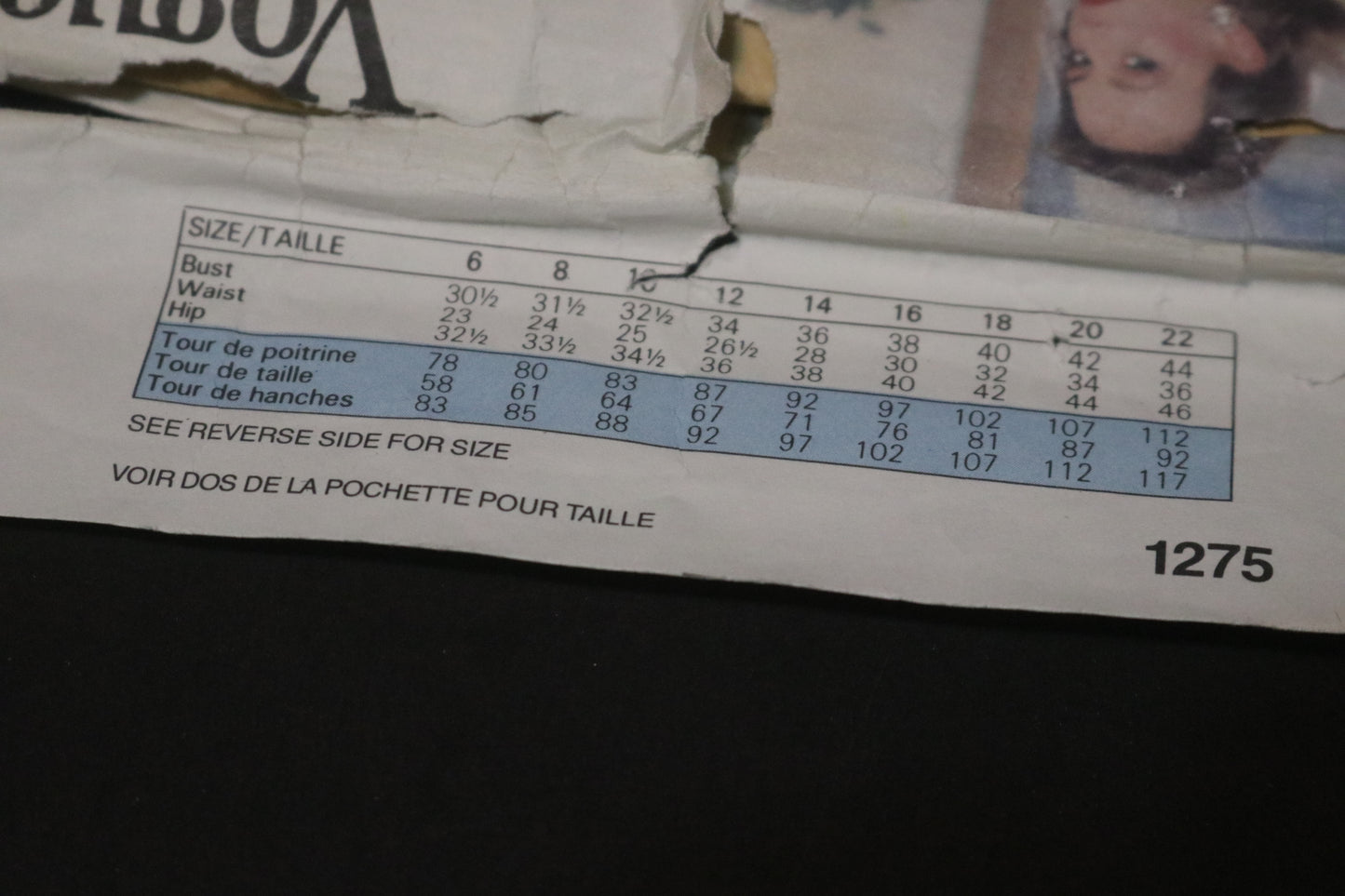 Vogue 1275 Bellville Sassoon Misses Dress Sewing Pattern  UNCUT -  Size 10