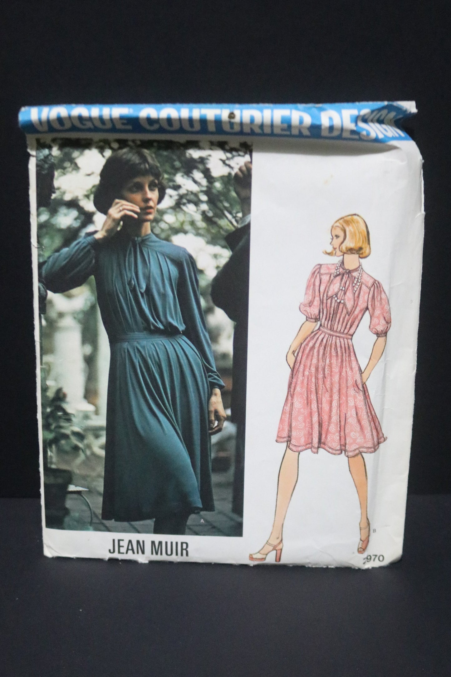 Vogue 2970 Jean Muir Misses Dress Sewing - UNCUT -  Size 12