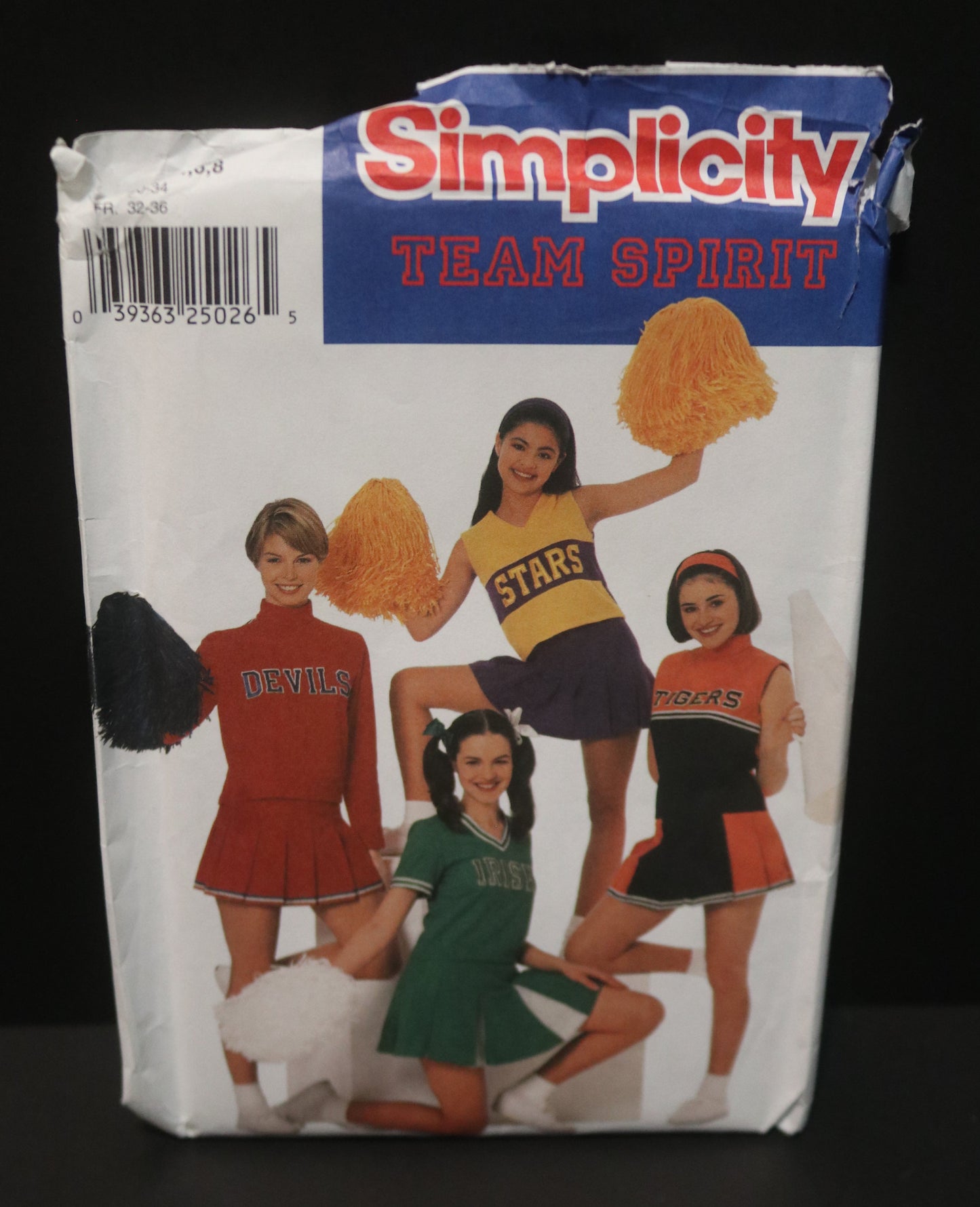 SImplicity 9806 Misses / Miss Petite Design Your Own Cheerleader Outfits Costumes Sewing Pattern - UNCUT - Size 4 6 8