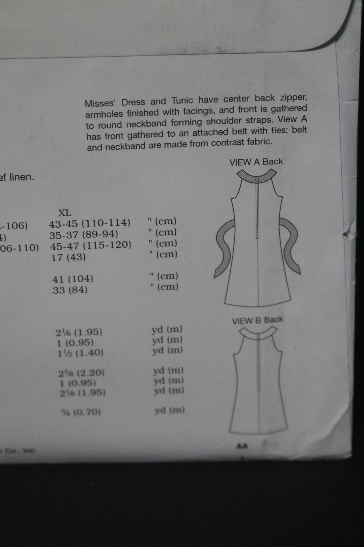 Kwik Sew 3575 Misses Dresses Sewing Pattern - UNCUT - Size Xs S M L XL