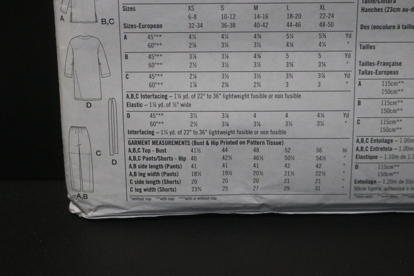 Simplicity 8905 Misses Pajamas and Robe Sewing Pattern - UNCUT - Size XS S M