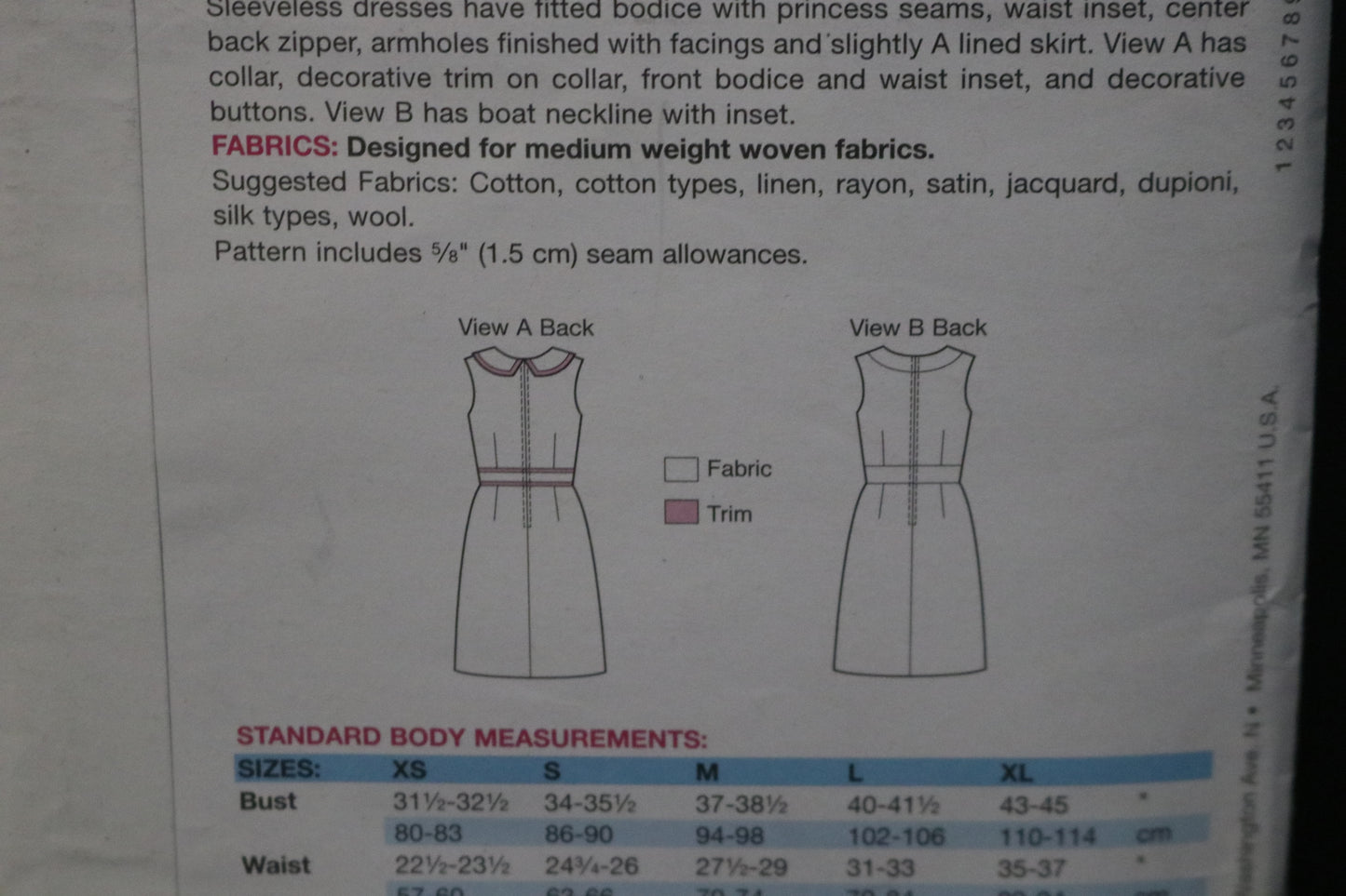 Kwik Sew 3760 Misses Dresses Sewing Pattern - UNCUT - Size Xs S M L XL
