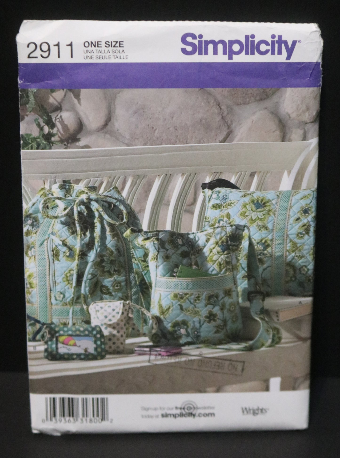 Simplicity 2911 Bags and  Accessories  Sewing Pattern - UNCUT