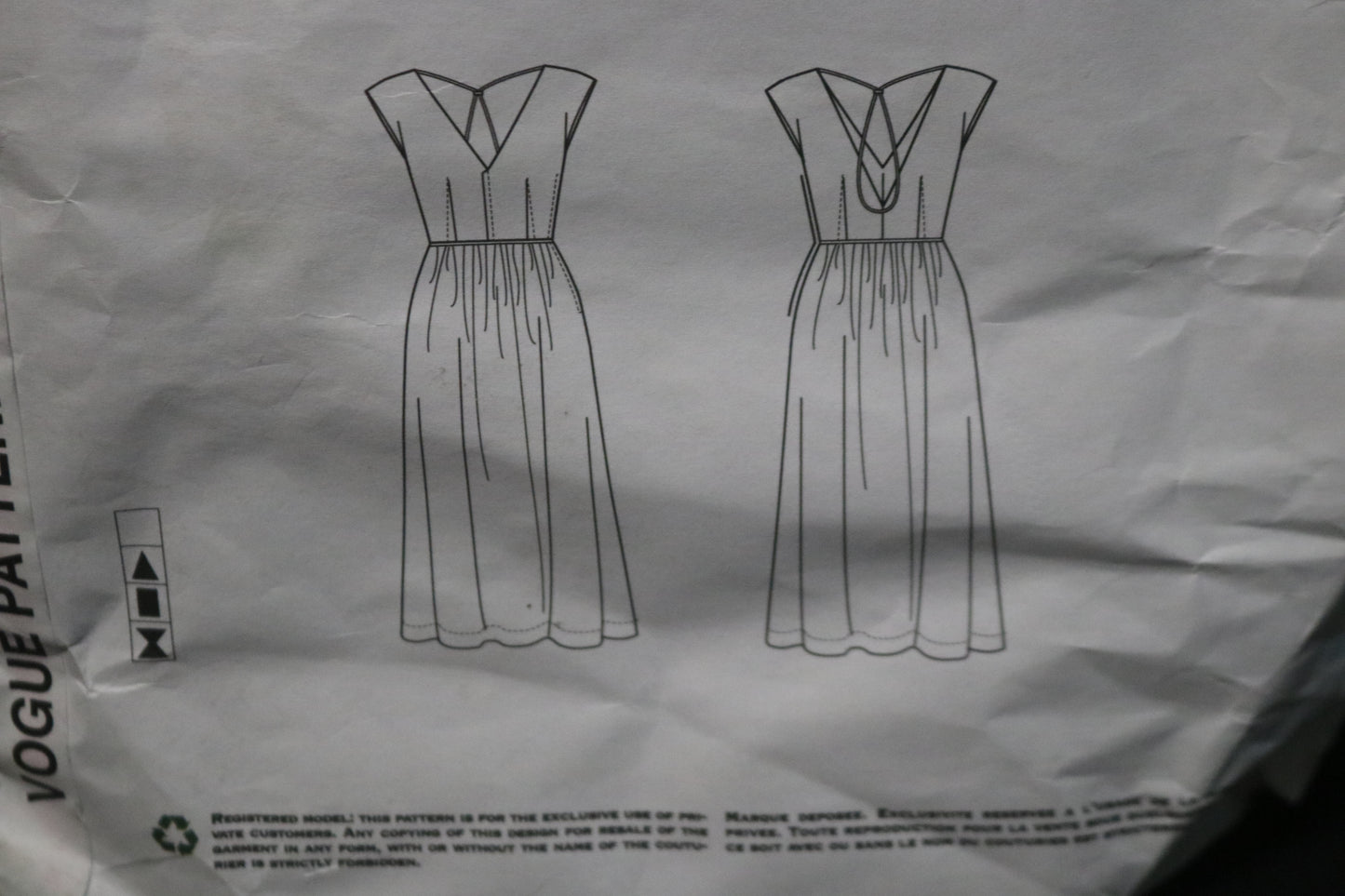 Vogue 1402 Lialia American Designer Misses Dress Sewing Pattern - UNCUT - Size 14 16 18 20 22