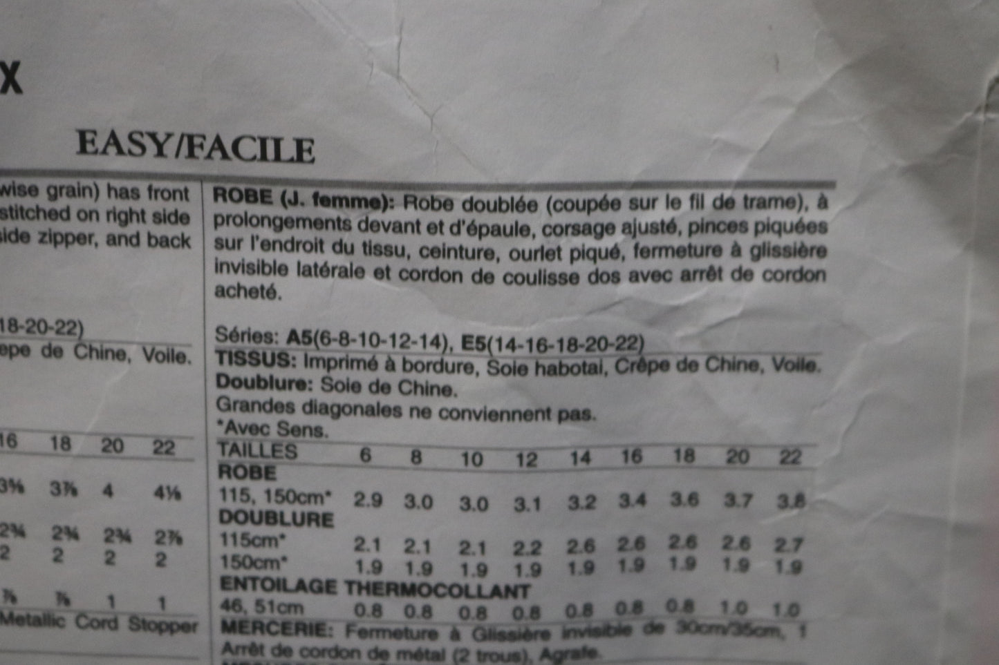 Vogue 1402 Lialia American Designer Misses Dress Sewing Pattern - UNCUT - Size 14 16 18 20 22