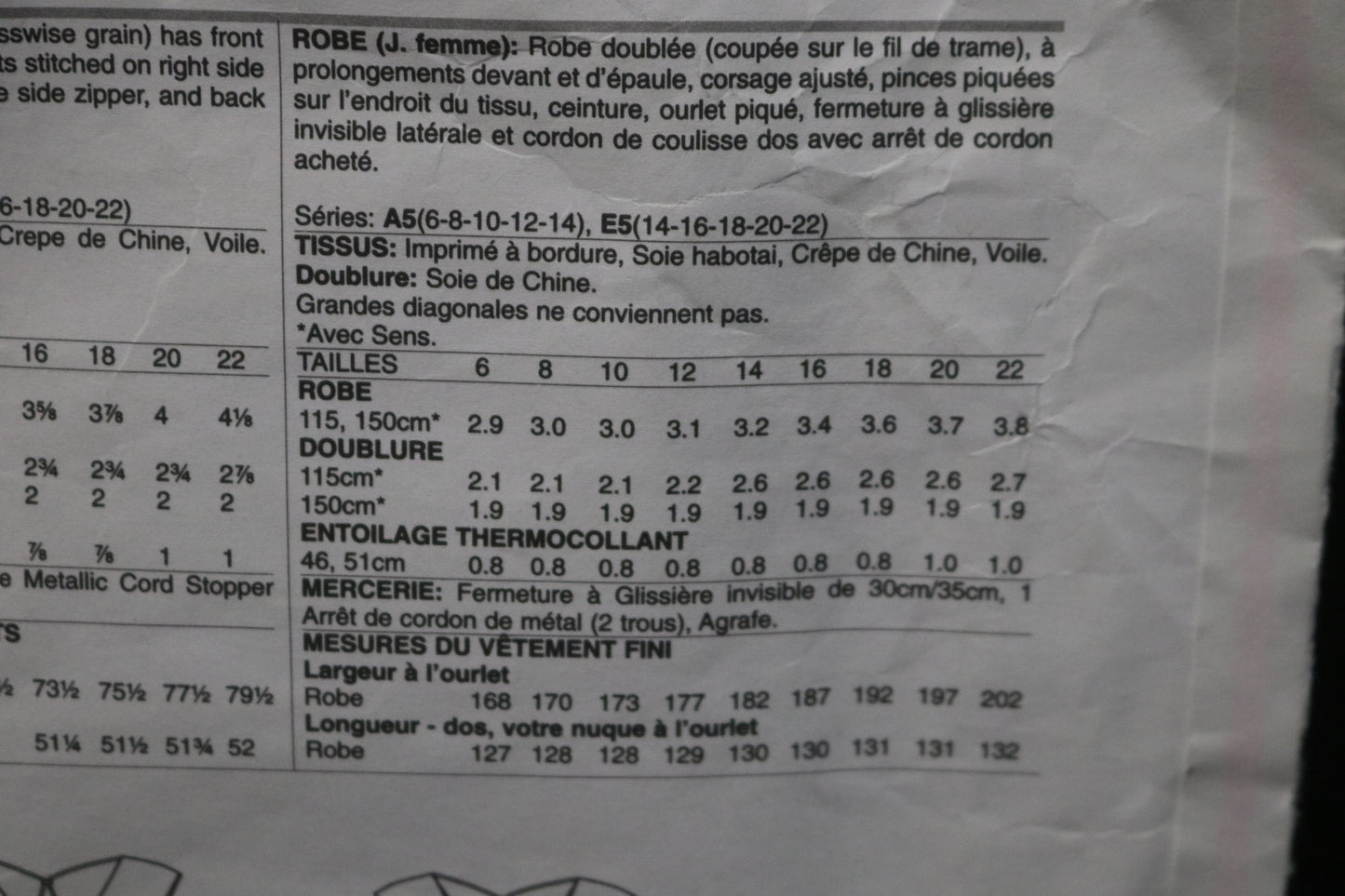 Vogue 1402 Lialia American Designer Misses Dress Sewing Pattern - UNCUT - Size 14 16 18 20 22