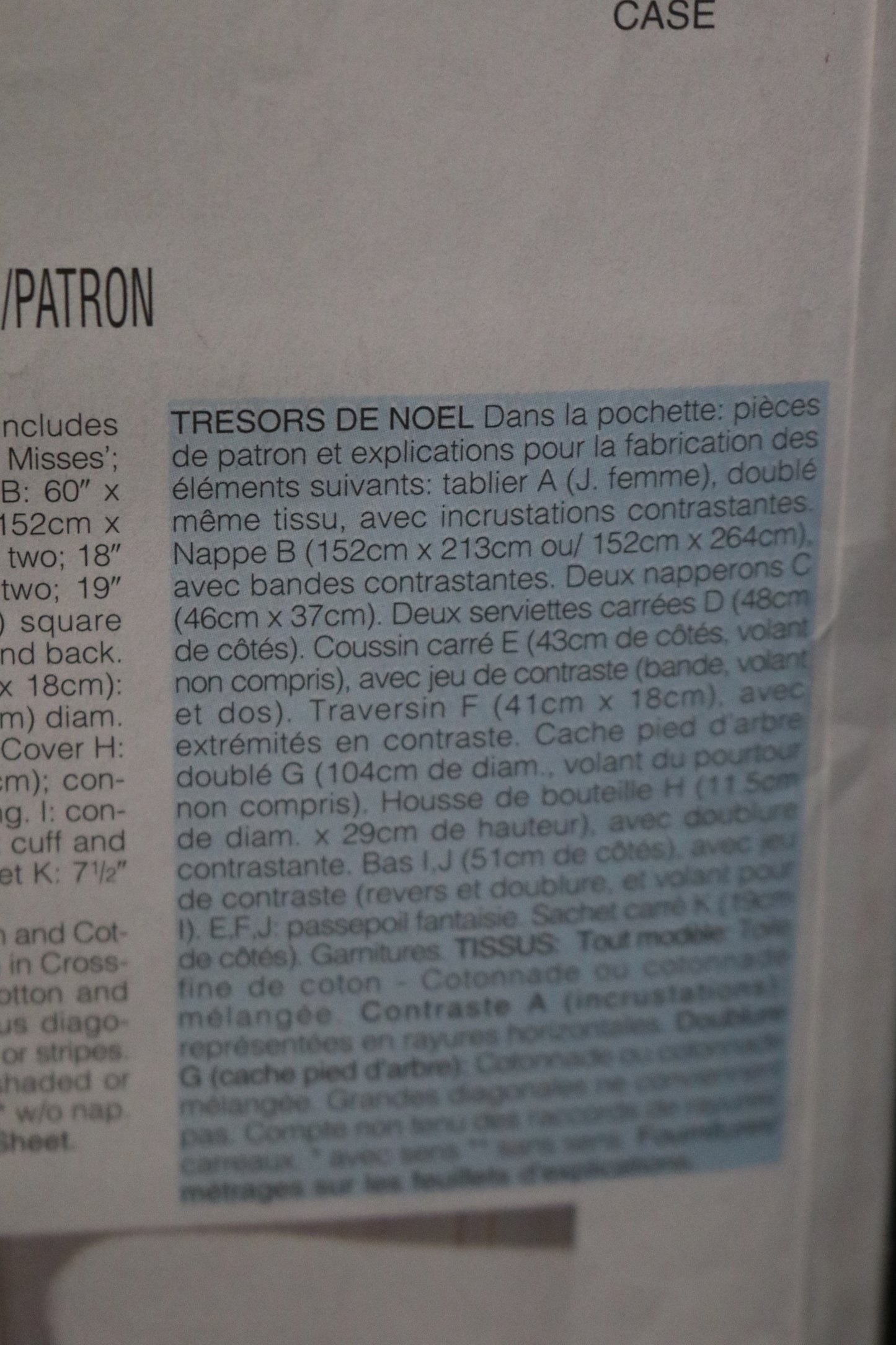 Butterick 4605 Christmas Treasures Sewing Pattern - UNCUT