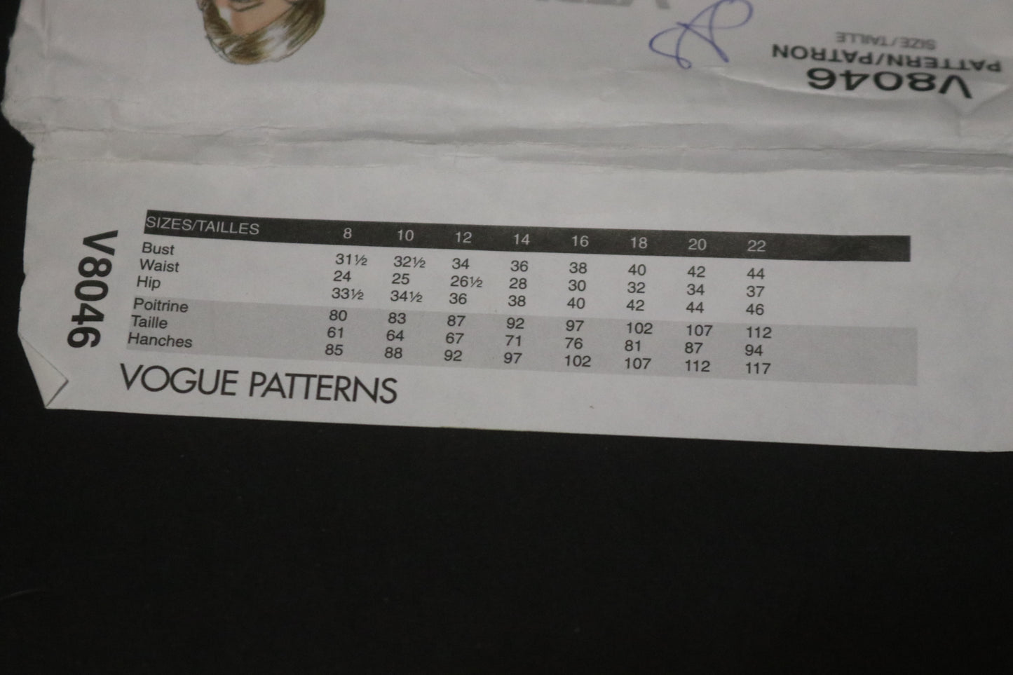 Vogue 8046 Misses / Misses Petite Jacket Skirt and Pants Sewing Pattern - UNCUT - Size 8 10 12 14