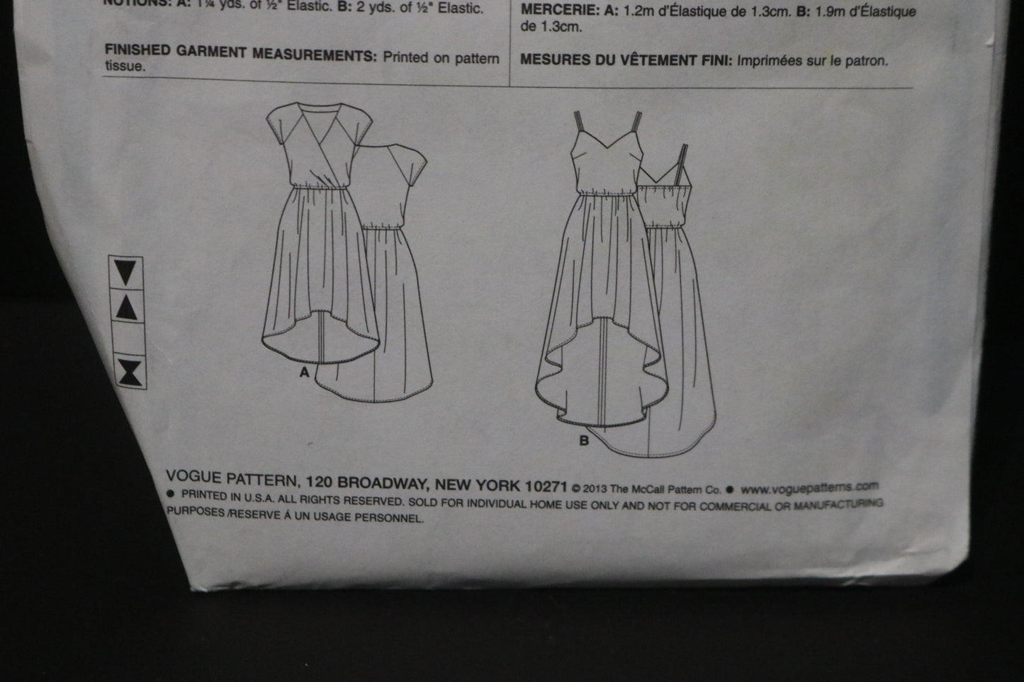 Vogue 8870 Misses Dress Sewing Pattern - UNCUT - Size Lrg Xlg XxL