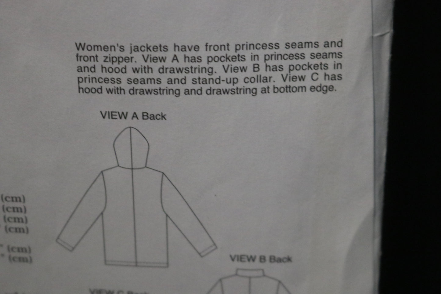 Kwik Sew 2865 Womens Jackets Sewing Pattern - UNCUT - Size 1X 2X 3X 4X