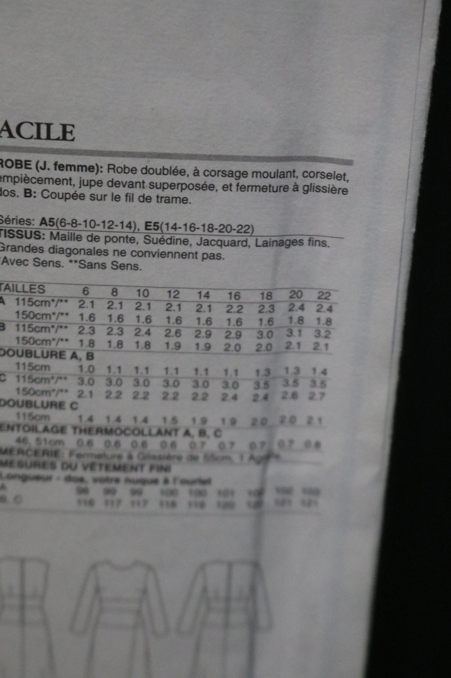 Vogue 9150 Misses Dress Sewing Pattern - UNCUT - Size 14 16 18 20 22