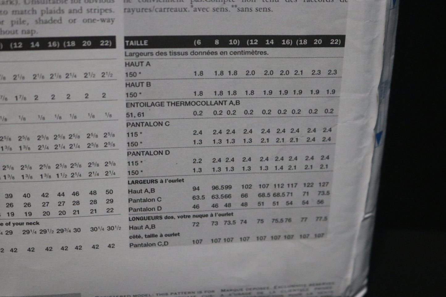 Donna Karan DKNY Misses Top and Pants Sewing Pattern - UNCUT -  Size 18 20 22