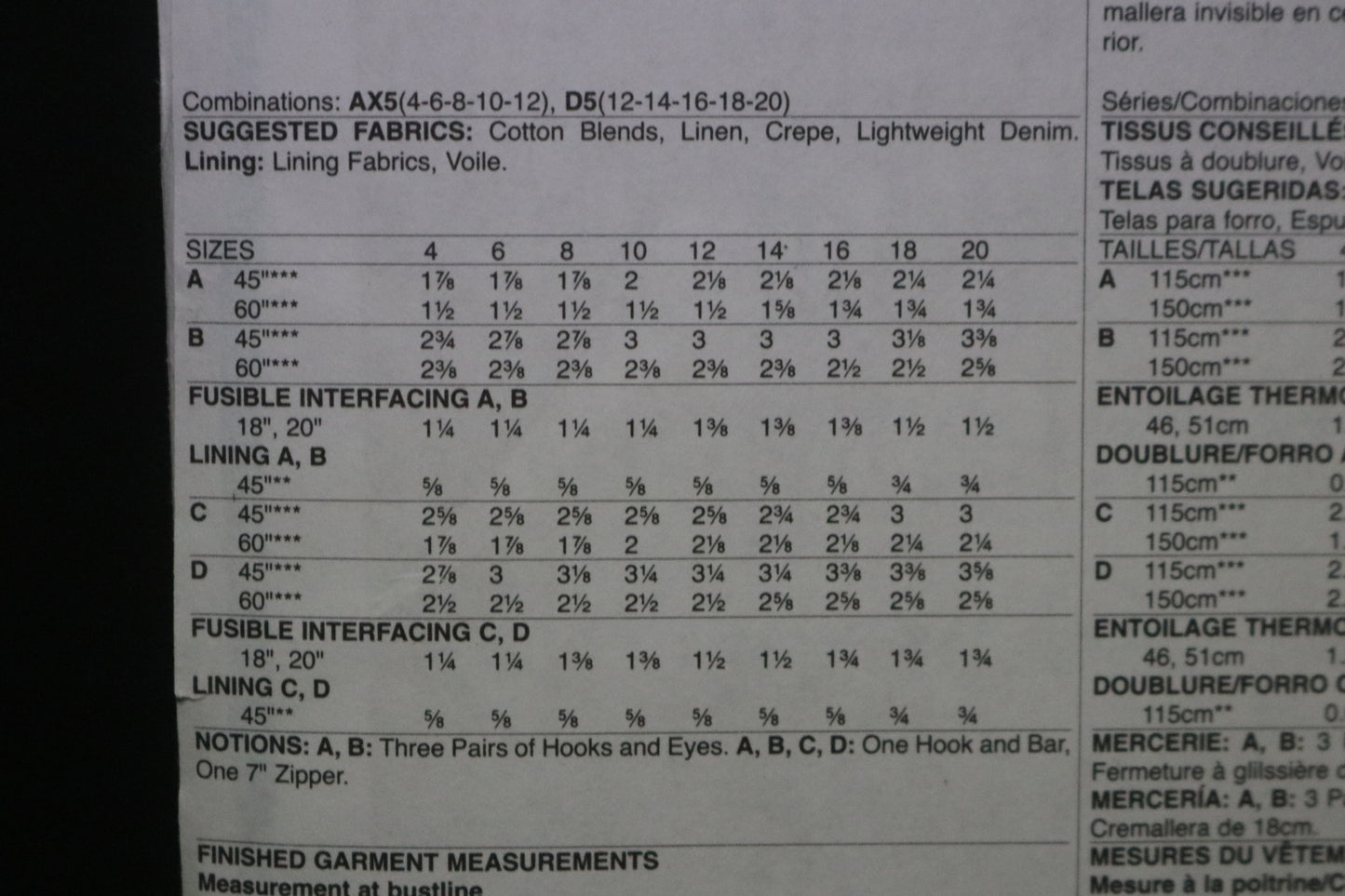 McCalls 7951 Misses Dresses Sewing Pattern - UNCUT - Size 4 6 8 10 12