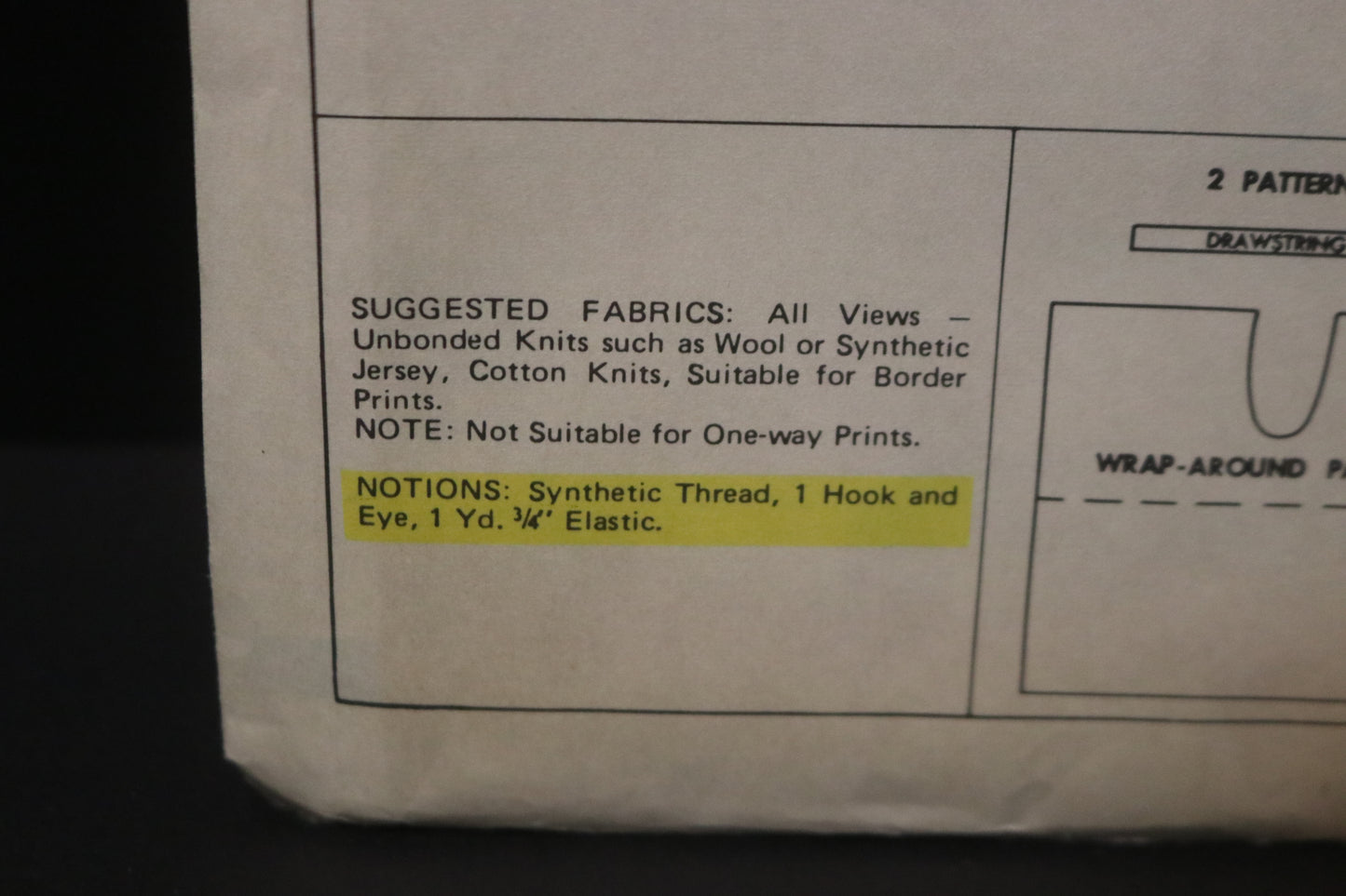 McCalls 5814 Misses Pantskirt Sewing Pattern - UNCUT Size Small