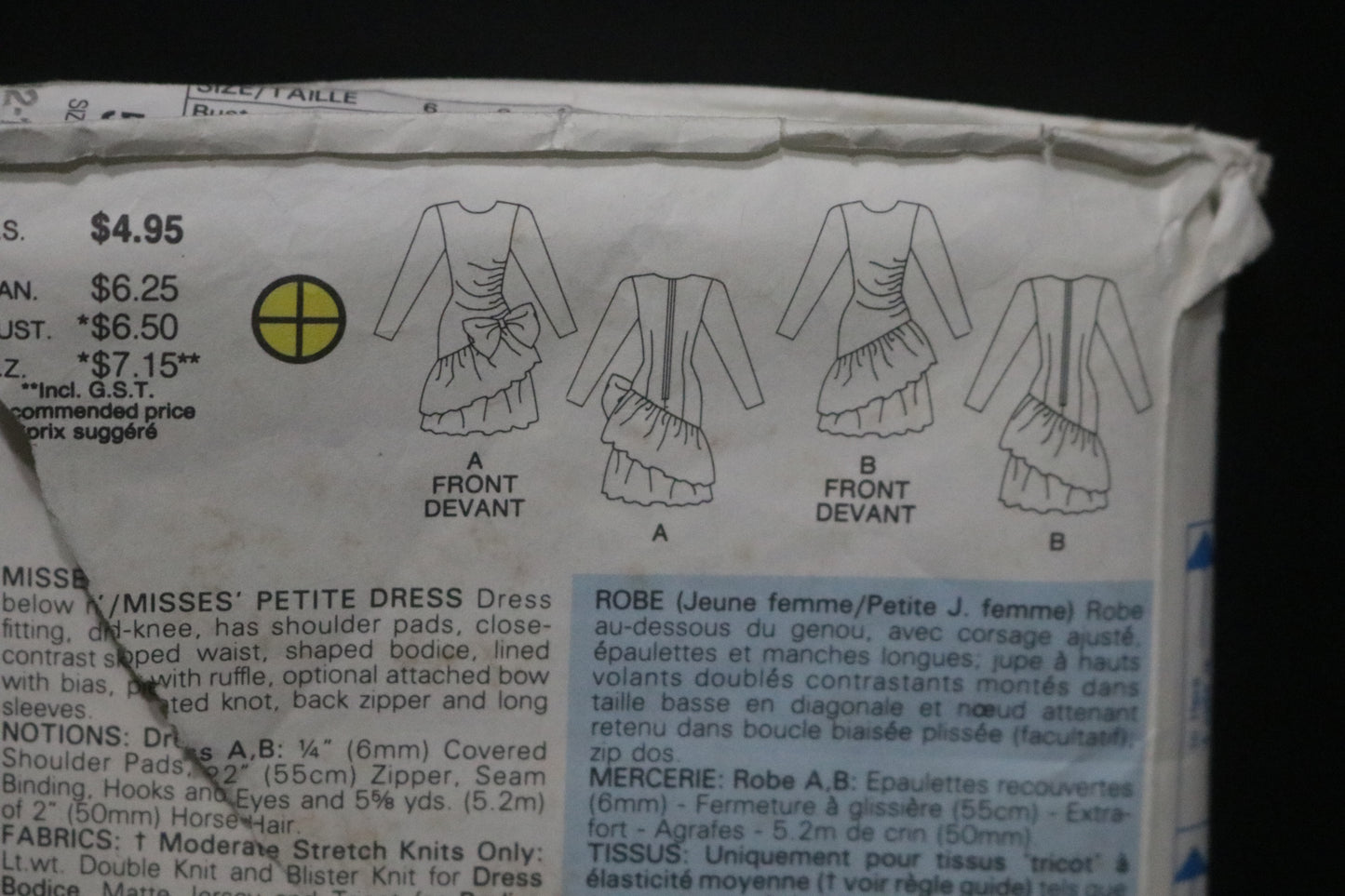 Butterick 5945 Morton Myles Misses/Misses Petite' Dress Sewing Pattern  - UNCUT - Size 12 14 16