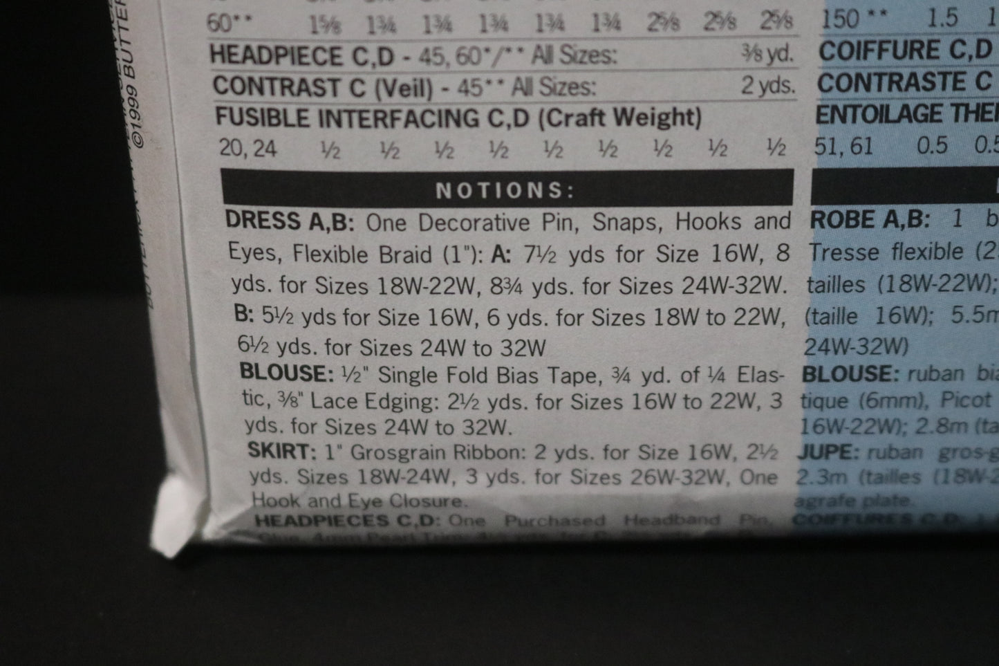 Butterick 6197 Making History Womens / Womens Petite Historical Costume Sewing Pattern UNCUT  Size 16w 18w 20w