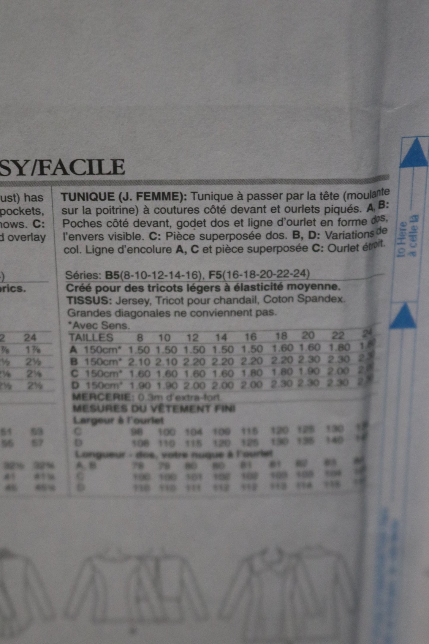 Butterick 6248 Misses Tunic Sewing Pattern UNCUT  Size 8 10 12 14 16