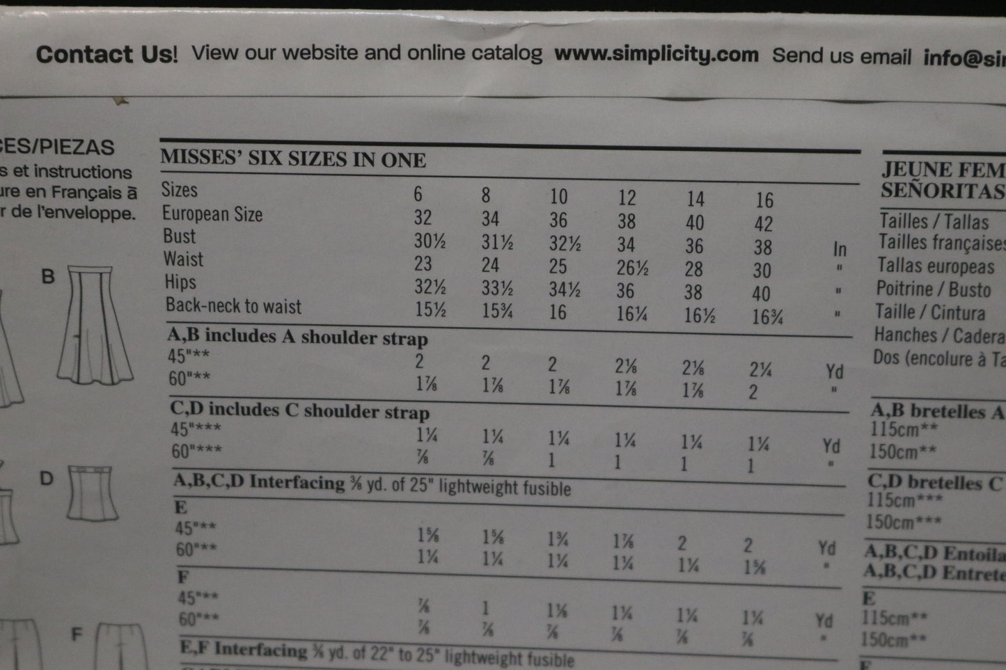 New Look 6468 Misses Dress Top and Pants Sewing Pattern - UNCUT - Size 6 - 16