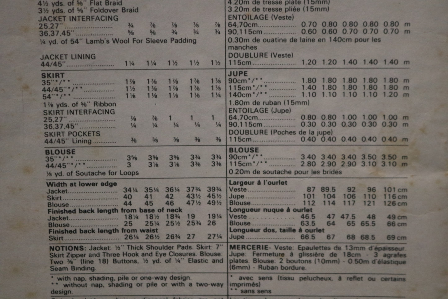 Vogue 2338 Yves Saint Laurent Misses Jacket and Dress Sewuing Pattern - UNCUT -  Size 12