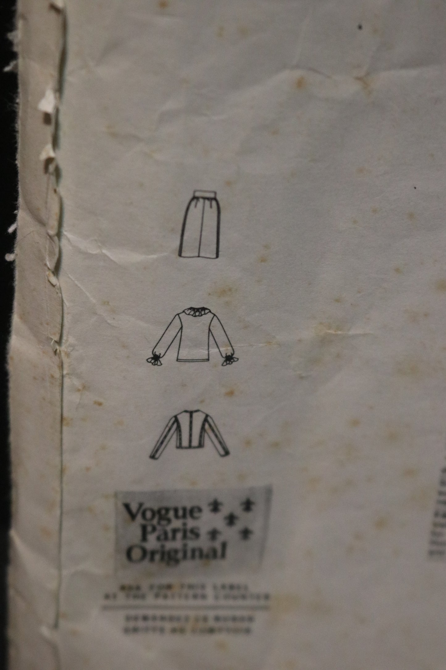 Vogue 2338 Yves Saint Laurent Misses Jacket and Dress Sewuing Pattern - UNCUT -  Size 12