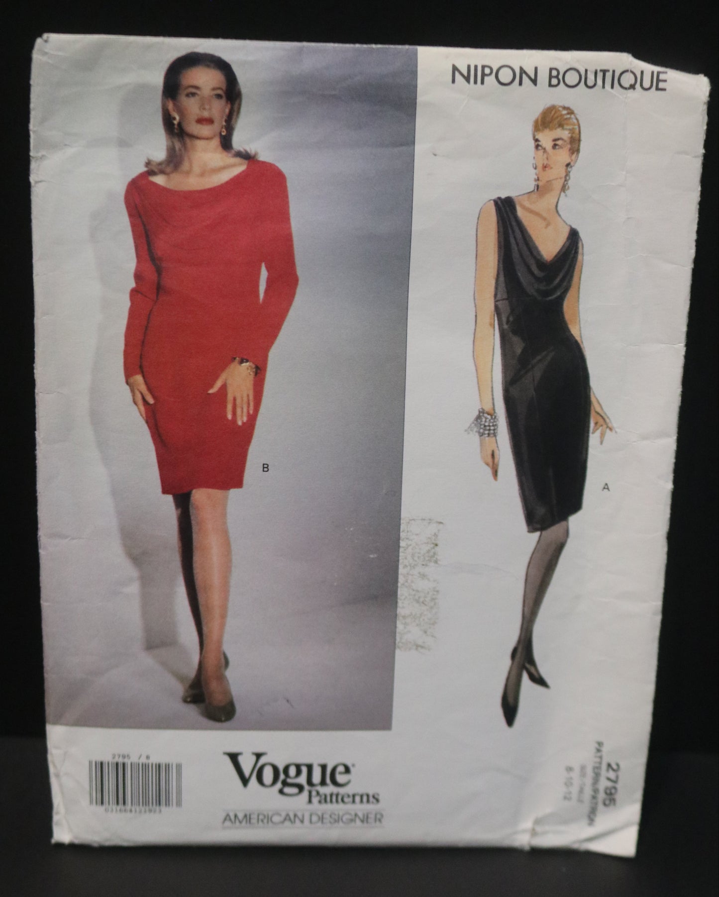 Vogue 2795 Nipon Boutique Misses Dress Sewing Pattern - UNCUT - 8 10 12