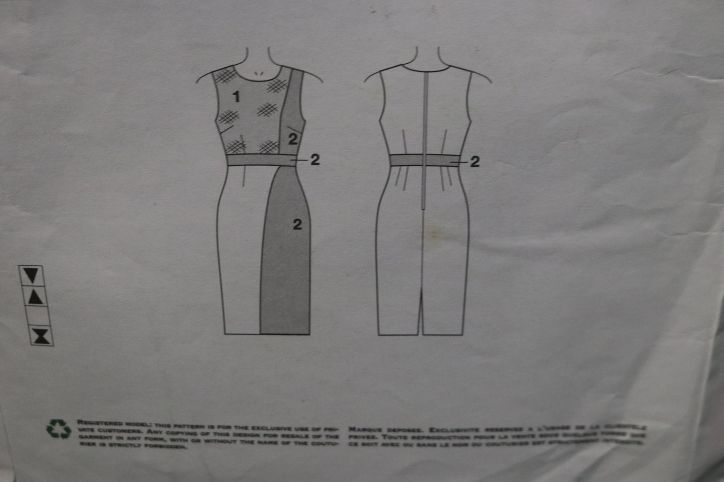 Vogue 1468 Nicola Finetti Misses Dress Sewing Pattern - UNCUT - Size 4 6 8 10 12 or Size 12 14 16 18 20