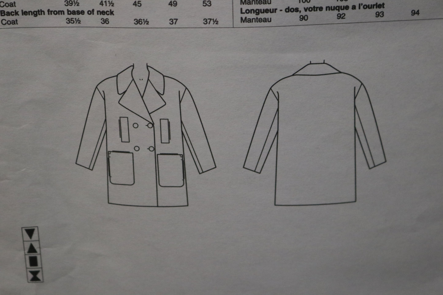 Vogue 1479 Isaac Mizrahi Misses Coat Sewing Pattern - UNCUT - Size Lrg - XxL
