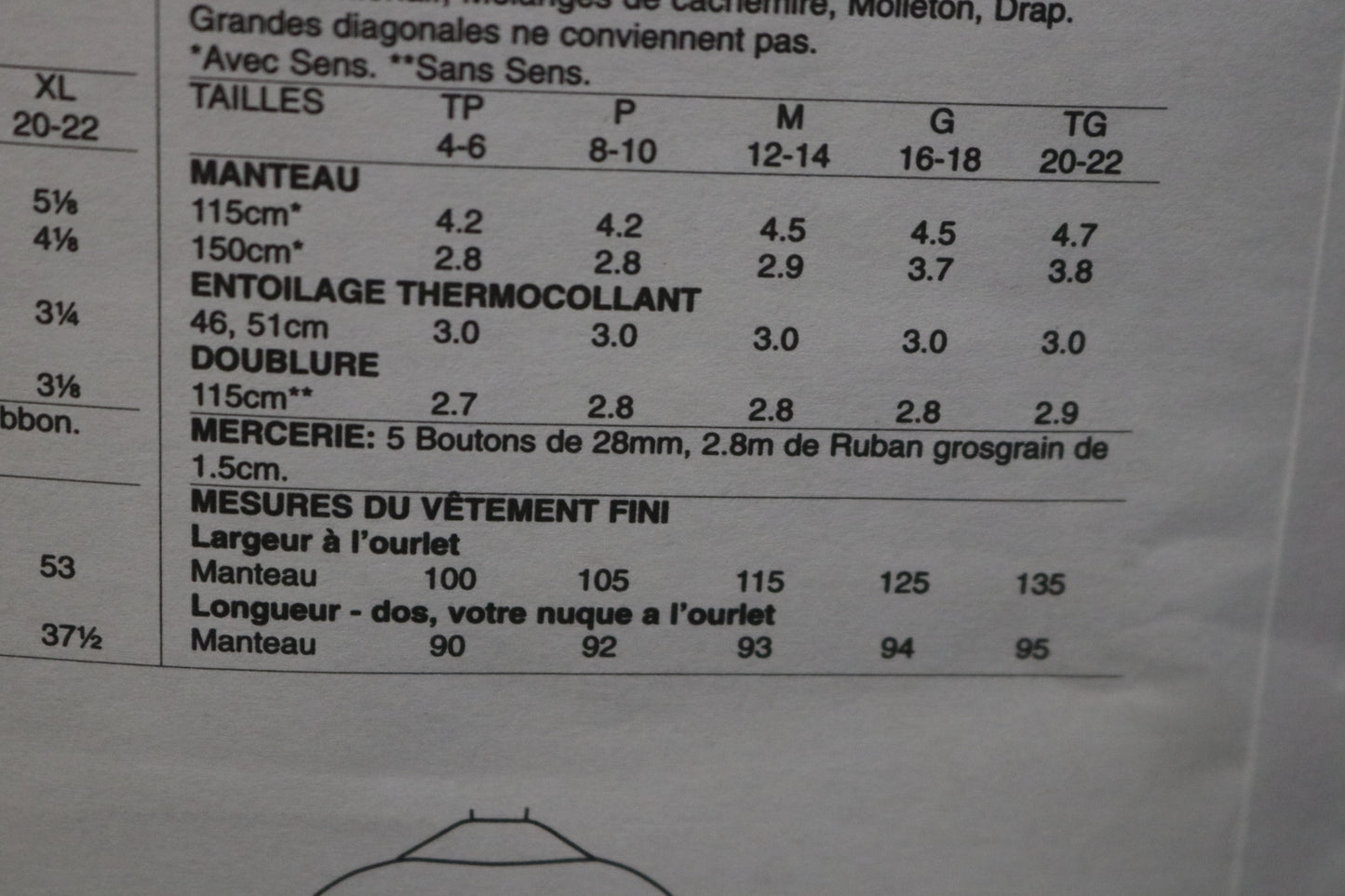 Vogue 1479 Isaac Mizrahi Misses Coat Sewing Pattern - UNCUT - Size Lrg - XxL