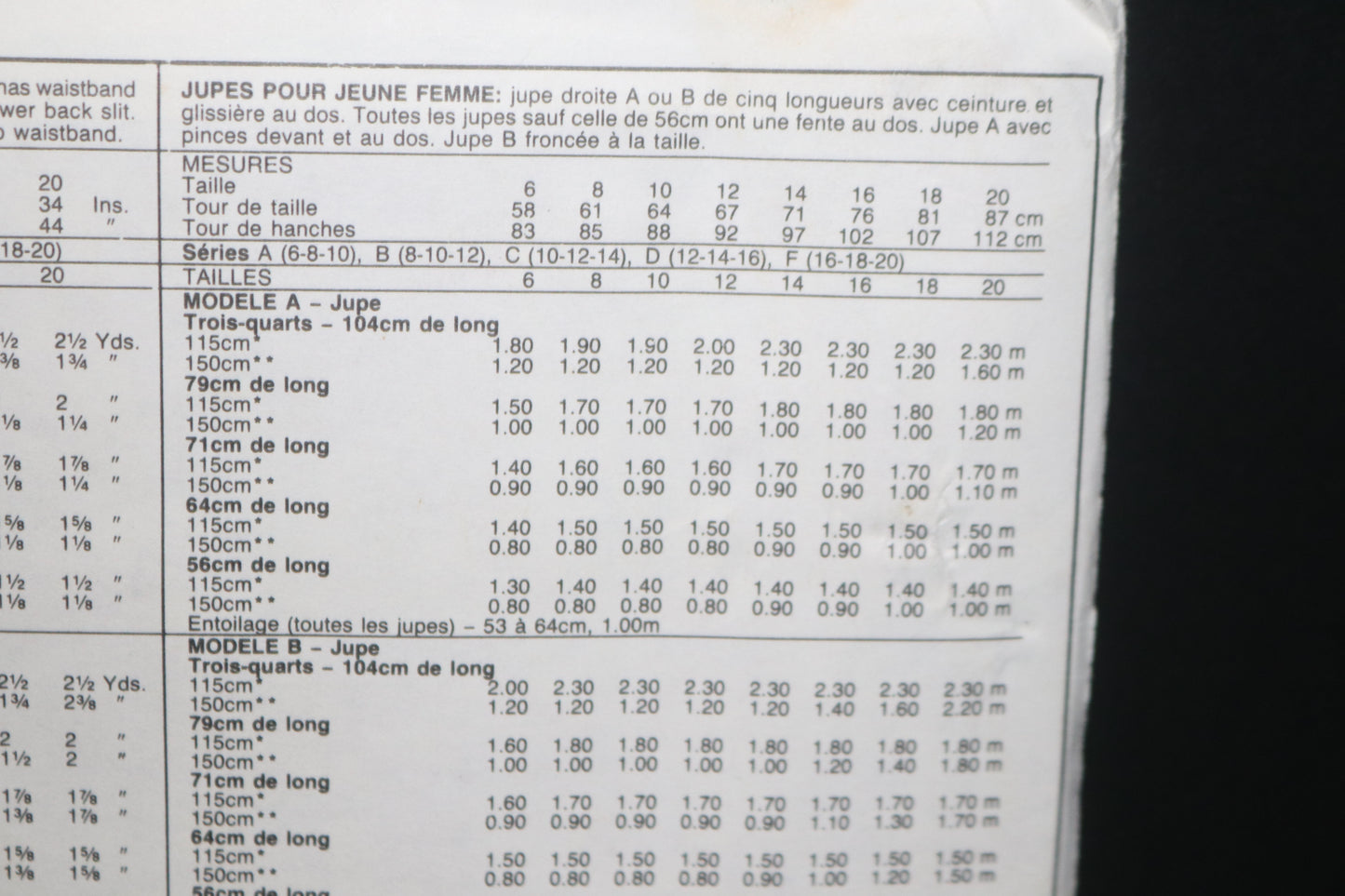 McCalls 4521 Misses Skirts Sewing Pattern UNCUT Size 12 14 16