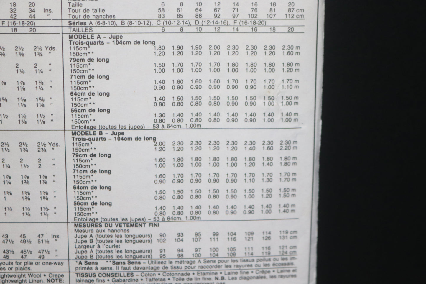 McCalls 4521 Misses Skirts Sewing Pattern UNCUT Size 12 14 16