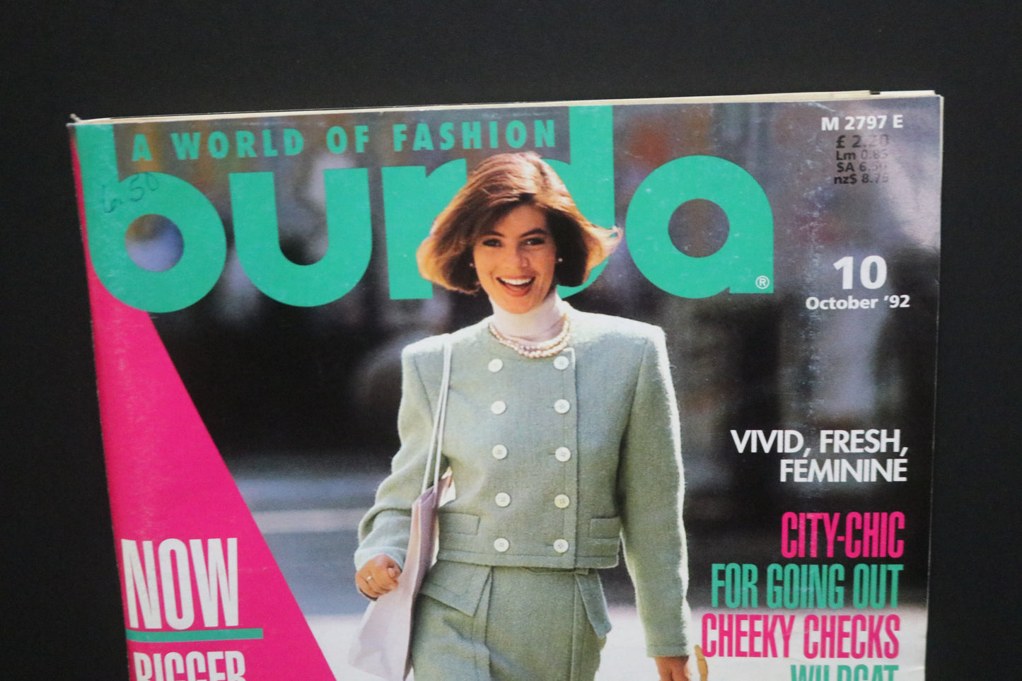 October 1992 Burda A World of Fashion Magazine M 2797 E