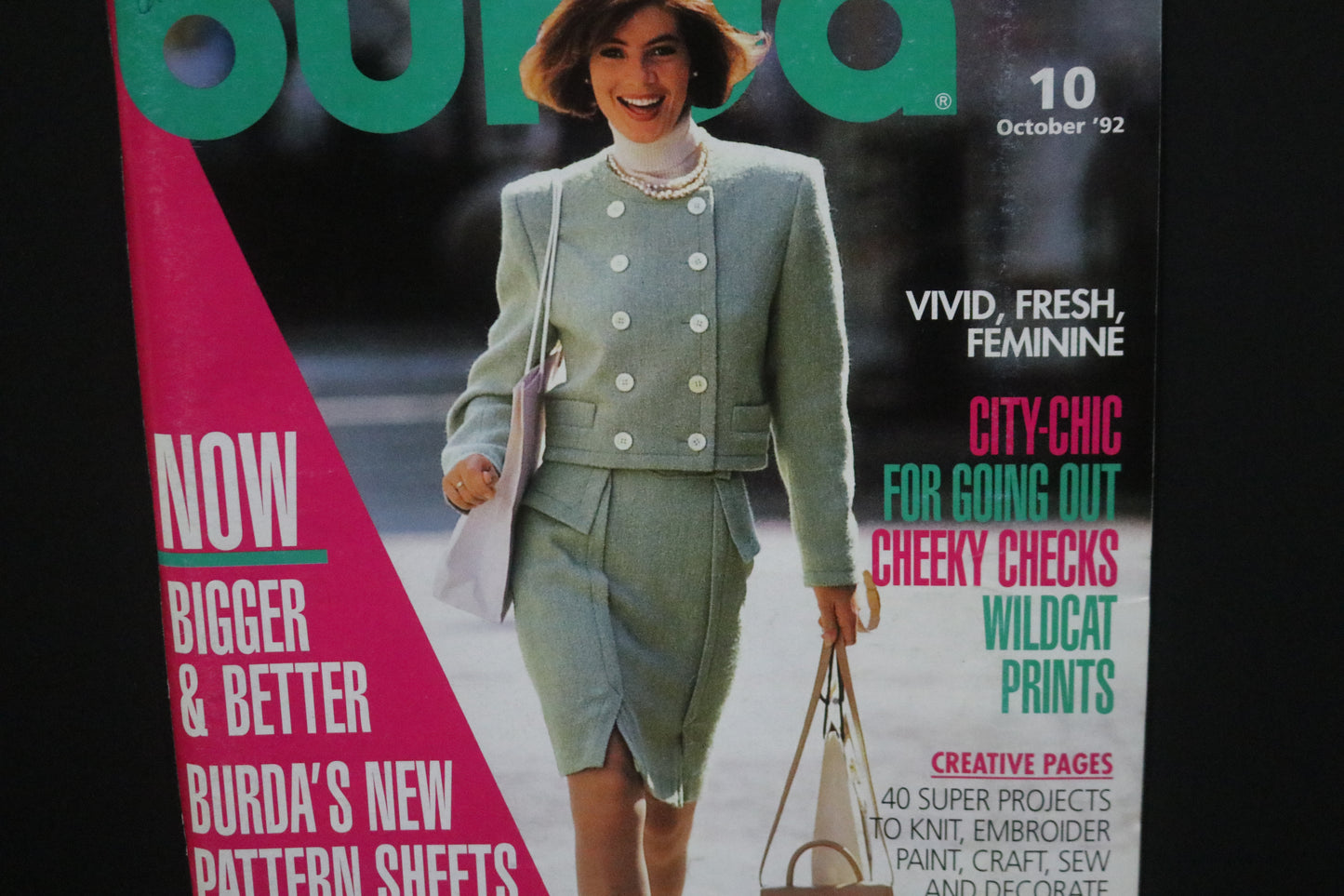 October 1992 Burda A World of Fashion Magazine M 2797 E