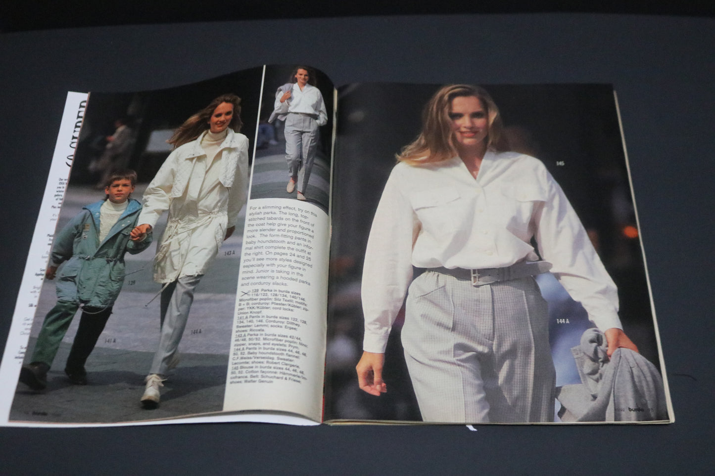 October 1992 Burda A World of Fashion Magazine M 2797 E