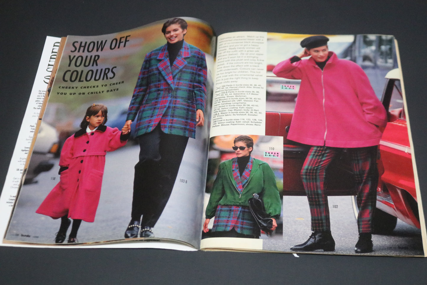 October 1992 Burda A World of Fashion Magazine M 2797 E