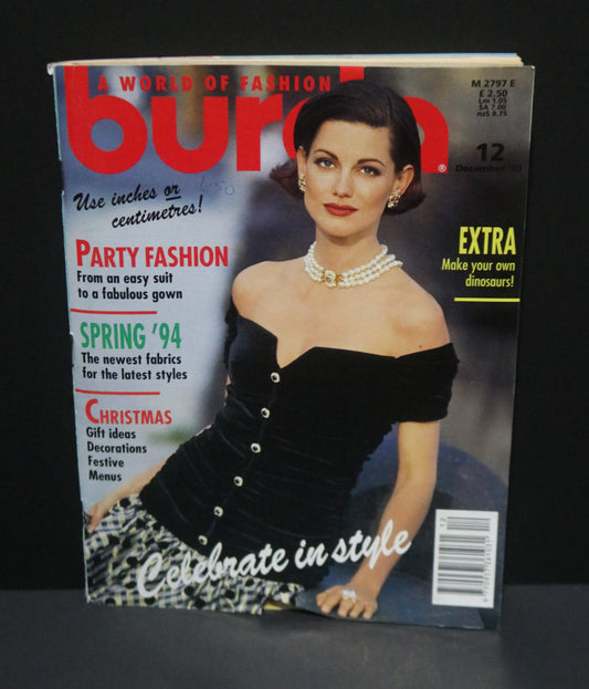 December 1993 Burda A World of Fashion Magazine M 2797 E