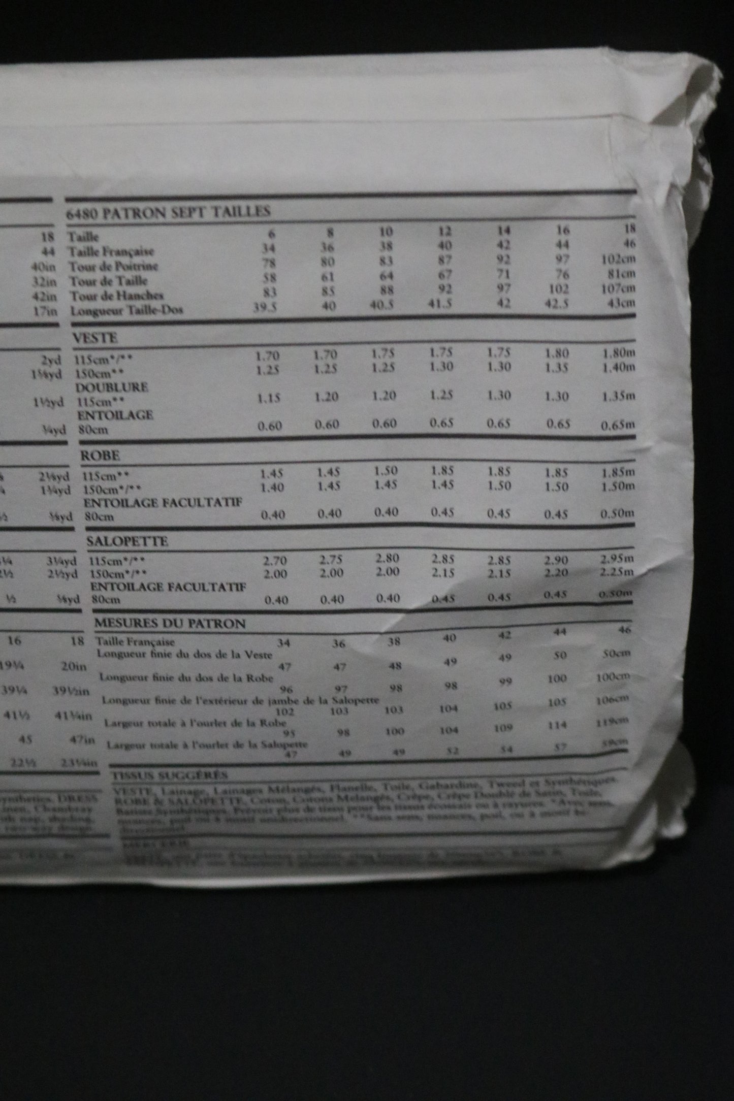 New look 6480 Misses Jacket Dress and Jumpsuit Sewing Pattern - UNCUT - Size 6 - 18