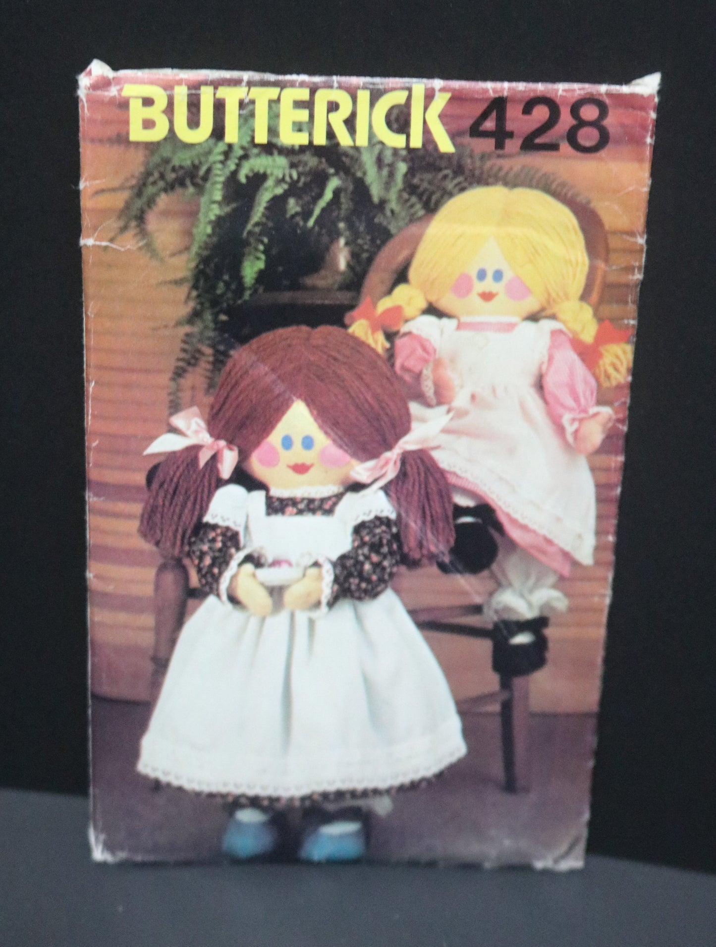 Butterick 428 Doll and Doll Clothes Sewing Pattern UNCUT