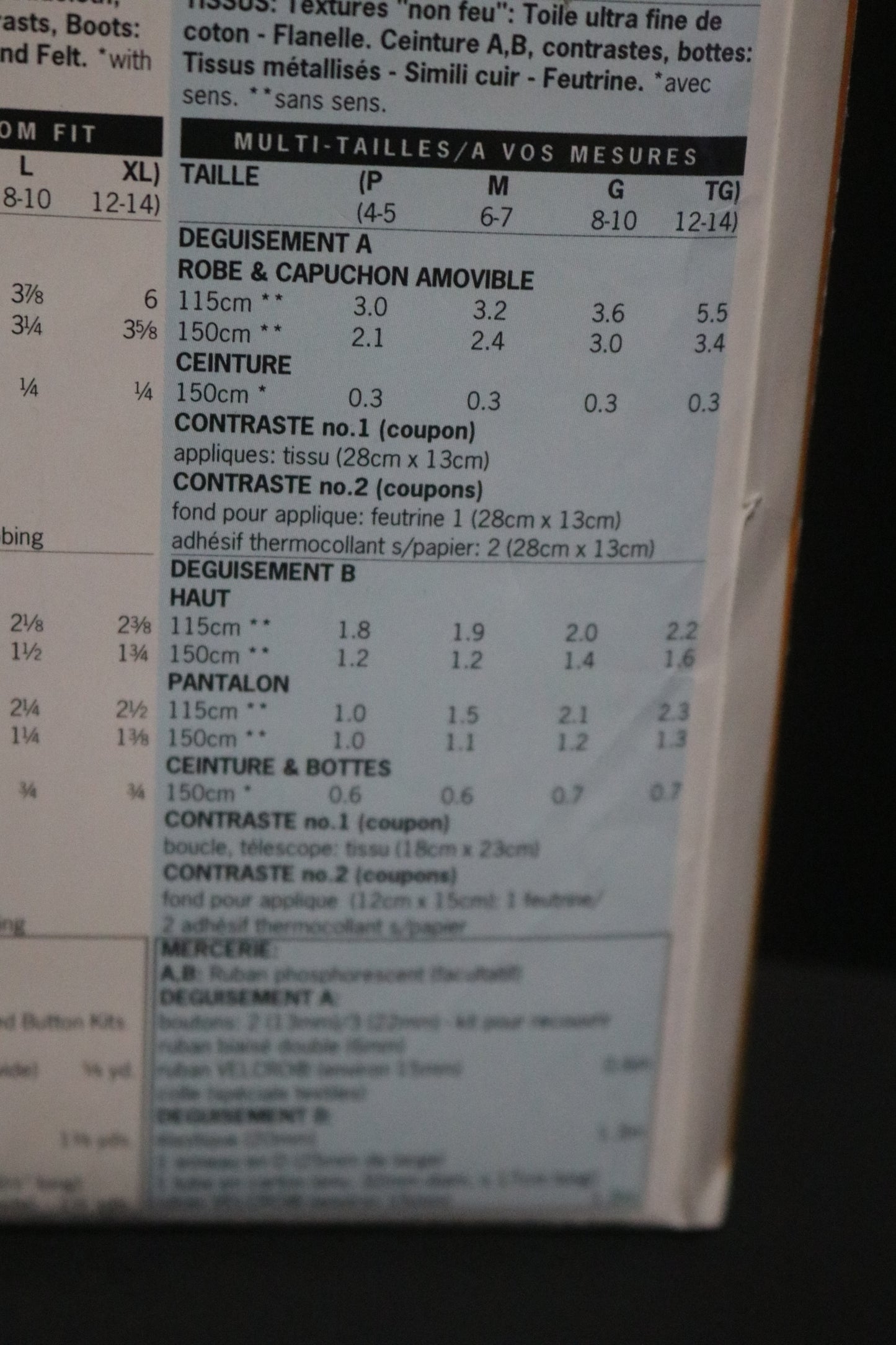 Butterick 5175 Boys Girls Star Wars Luke and Leah Costume  Sewing Pattern - UNCUT - Size S M L XL