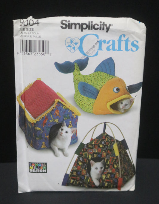 Simplicity 9004 Cat Beds Sewing Pattern UNCUT