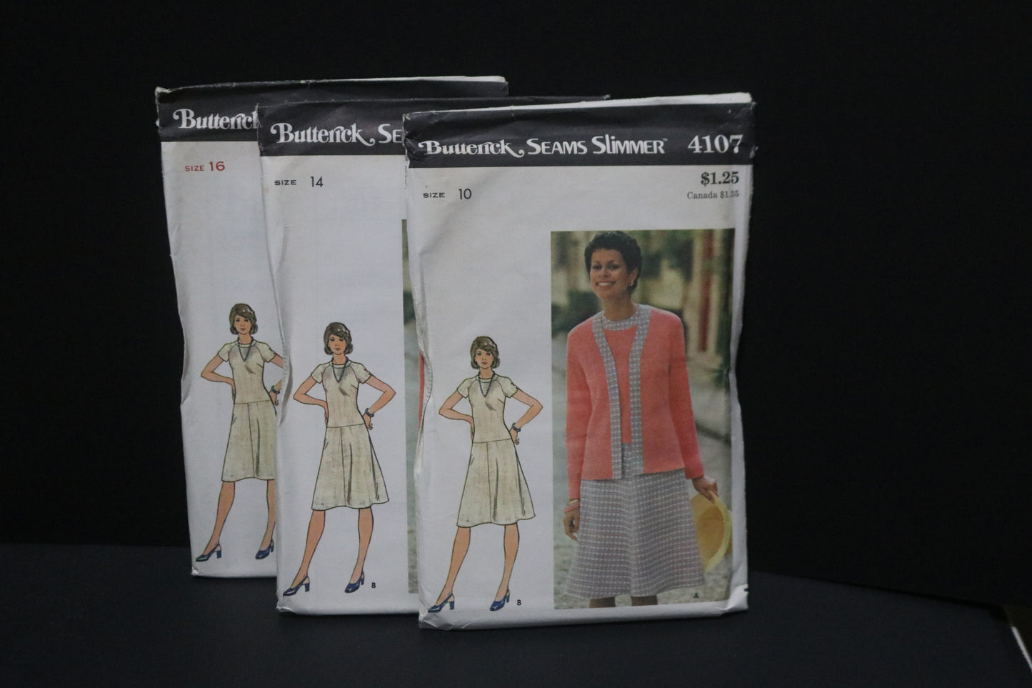 70s Butterick 4107 Misses Jacket and Dress Sewing Pattern UNCUT  Multiple Size Available