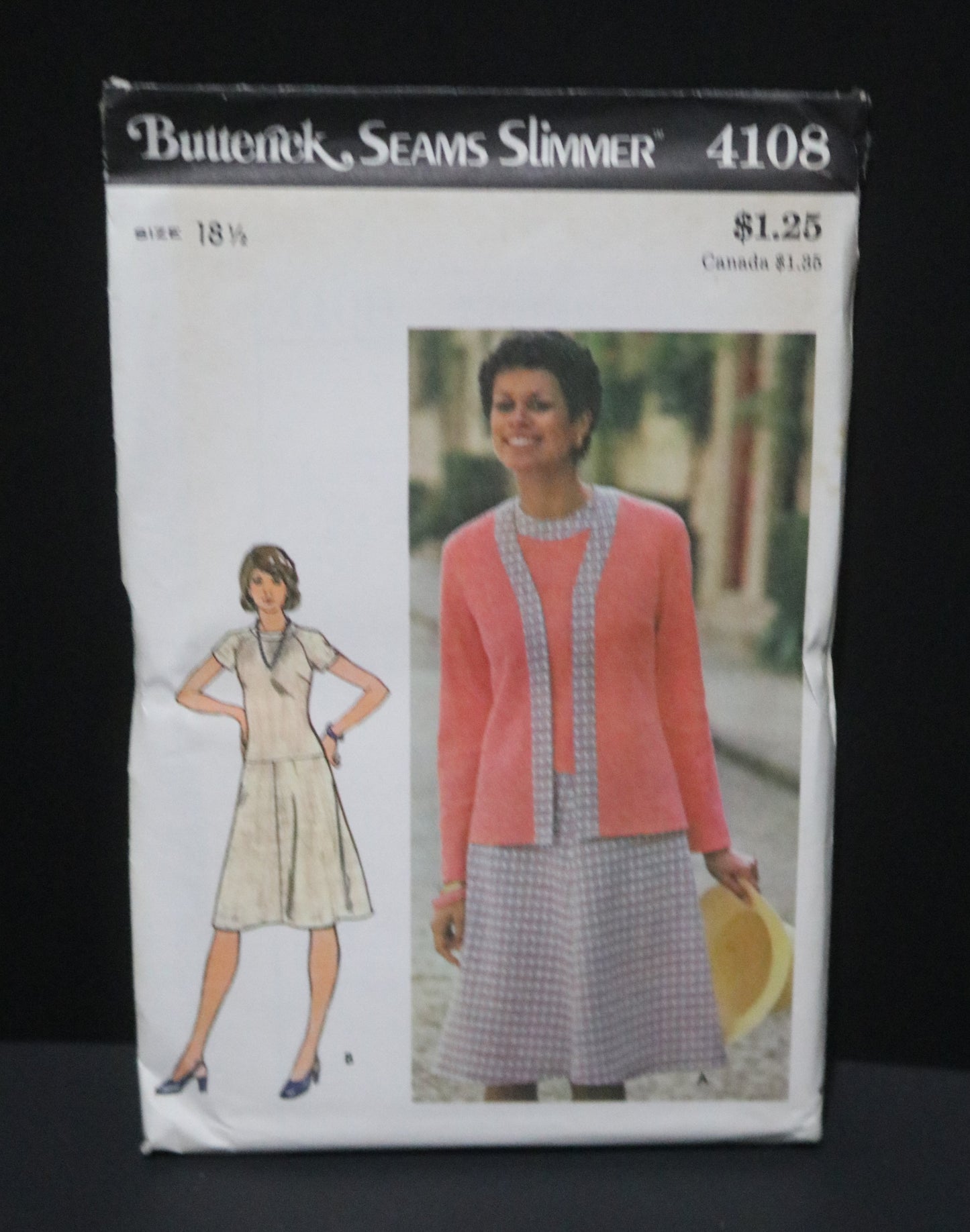 70s Butterick 4108 Misses Half Size Jacket and Dress Sewing Pattern UNCUT  Multiple Size Available