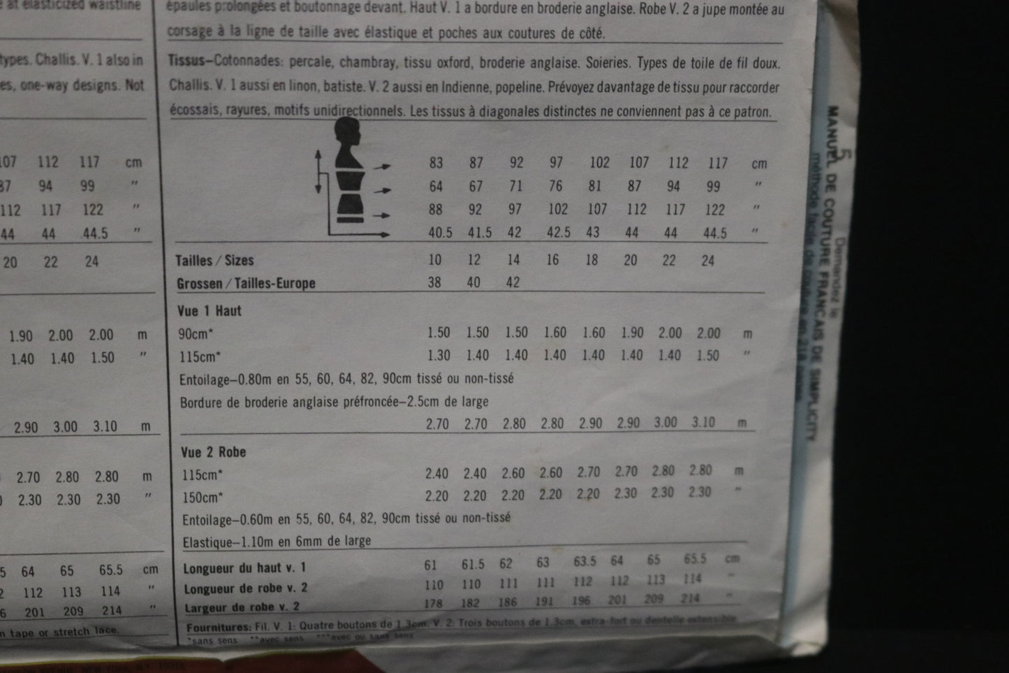 Simplicity 5882 MIsses Jiffy Pullover Dress or Top Sewing Pattern UNCUT - Size 10 12 14