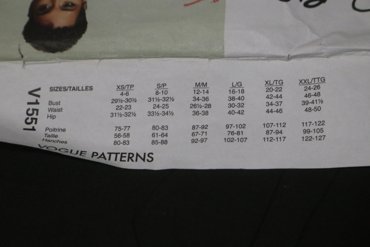 Vogue 1551 Zandra Rhodes Misses Cover Up Sewing Pattern - UNCUT - Size Lrg XLG XXL