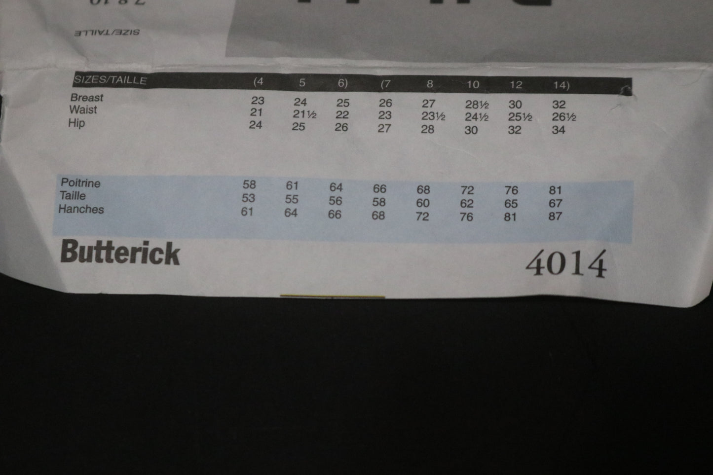 Butterick 4014 Girls Pajama Top and Pants Sewing Pattern - UNCUT - Size 7 8 10