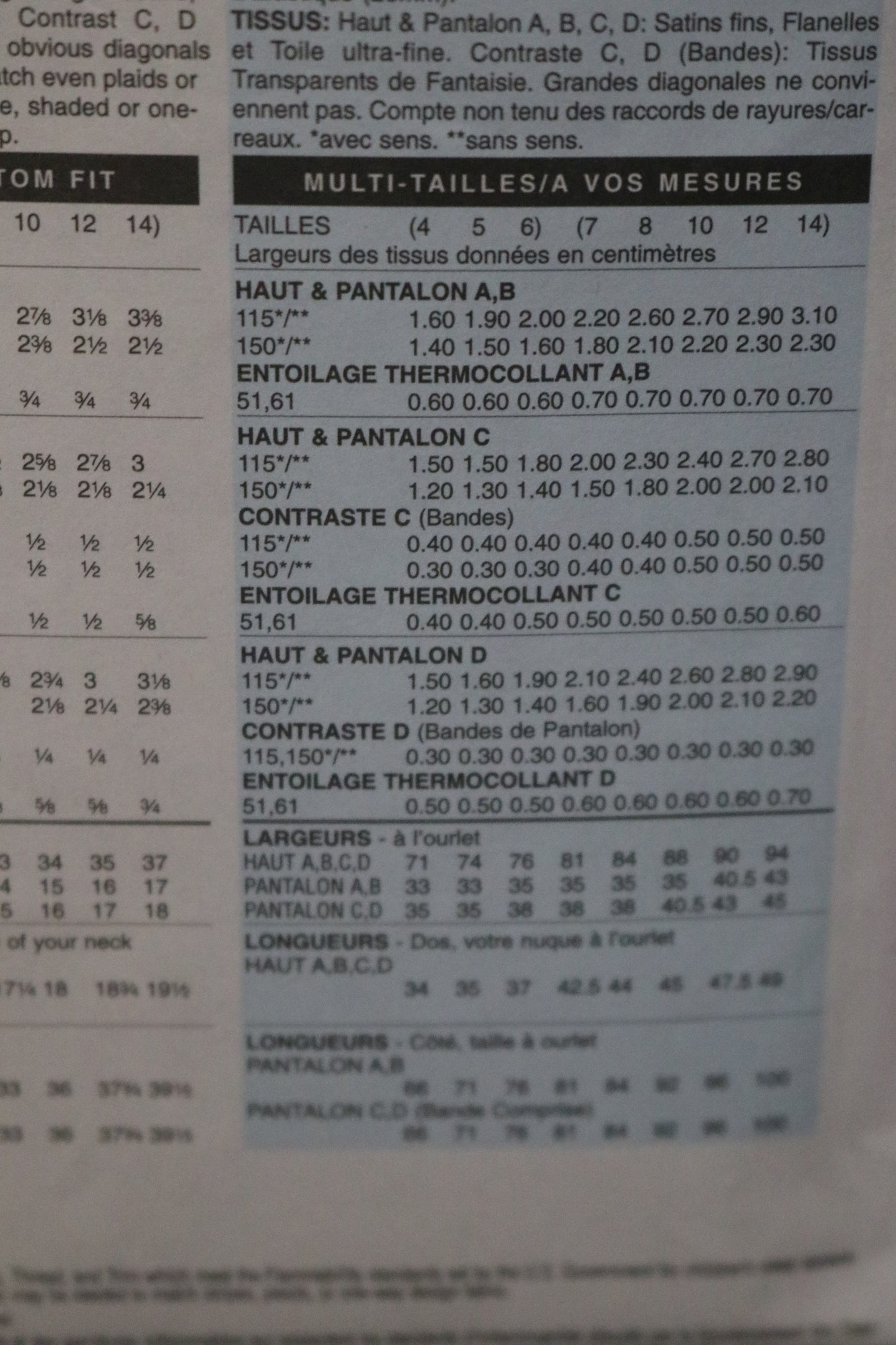 Butterick 4014 Girls Pajama Top and Pants Sewing Pattern - UNCUT - Size 7 8 10